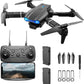 E99 PRO Drone with 4K HD Dual Camera, Obstacle Avoidance, Foldable, Height Keep, Mini.(Gray,Orange,Black).