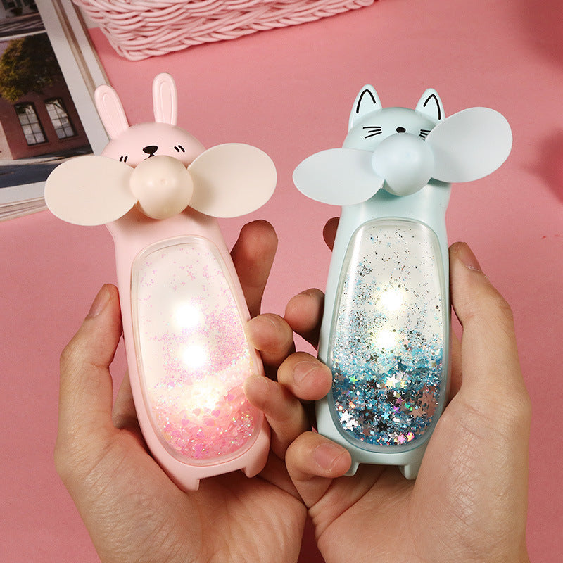 Girlfriends Creative Exquisite Couple Gadgets Handheld Fan