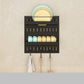 Stainless Steel Kitchen Wall Mounted Kitchen Storage Rack Hole Plate