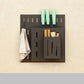 Stainless Steel Kitchen Wall Mounted Kitchen Storage Rack Hole Plate