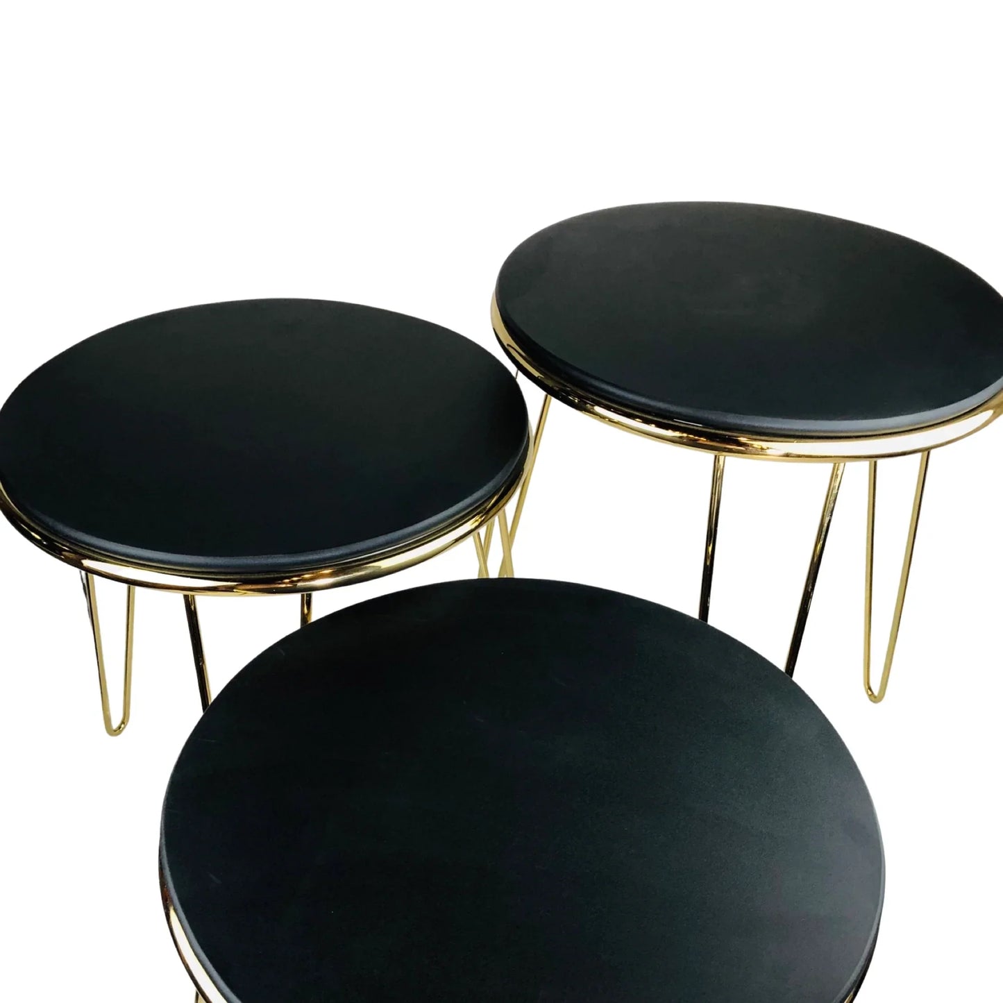 Black Nesting Coffee Table (Set of 3)